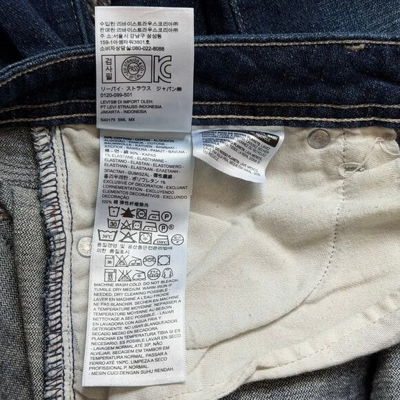 Levis Womens 529 Curvy Bootcut Jeans Medium Wash Denim Size 10 - Picture 11 of 11